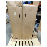 4 ft x 8 ft x 1/8 in Thick Black Vinyl Lattice Panel--2 boxes = 8 pieces