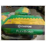 Pallet of of Approx 30 bags Flex Bond Thin Set
