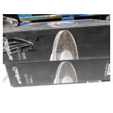 (2)  Artika Essence Disk 13 in. 1-Light Modern Chrome Integrated LED Flush Mount Ceiling Light Fixture for Kitchen or Bedroom