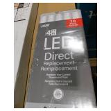 Feit Electric 20-Watt 4 ft. T12 G13 Type A Plug and Play Linear LED Tube Light Bulb, Cool White 4000K (10-Pack)