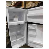 Vissani 18 cu. ft. Top Freezer Refrigerator in Stainless Steel Look