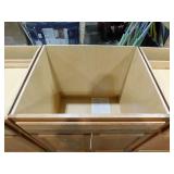 (8) Kitchen Cabinet Lot in Medium Oak