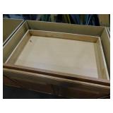 (8) Kitchen Cabinet Lot in Medium Oak