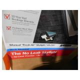 VELUX 21 x 37-7/8 in. Fresh Air Venting Deck-Mount Skylight with Laminated Low-E3 Glass