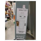 Builders Choice 36 in. x 80 in. Right-Handed 2-Panel Shaker Solid Core Primed Pine Wood Single Prehung Interior Door