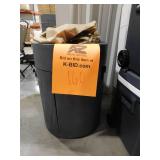 Hampton Bay Pendra 19.5 in. W 32000 Btu Stone Propane Outdoor with Lava Rocks