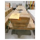 Yardistry Meridian 10 ft. x 12 ft. Premium Cedar Outdoor Patio Shade Gazebo with Architectural Posts and Brown Aluminum Roof