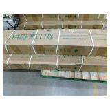 Yardistry Meridian 10 ft. x 12 ft. Cedar Backyard Pergola with Stylish Architectural Posts and Multilevel Crisscross Trellis Roof