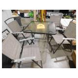 Outdoor Patio Set - Table & 4 Chairs
