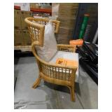 bali & pari Regina Light Honey Rattan Armchair