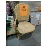 bali & pari Genna Natural Rattan Dining Chair