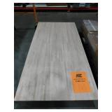 HARDWOOD REFLECTIONS 6 ft. L x 39 in. D Unfinished Maple Solid Wood Butcher Block Island Countertop With Square Edge