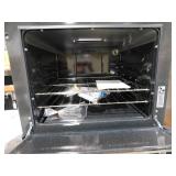 Summit Appliance 24 in. Single Gas Wall Oven in Black