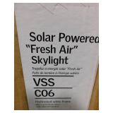 VELUX 21 in. x 45-3/4 in. Solar Powered Fresh Air Venting Deck-Mount Skylight with Laminated Low-E3 Glass