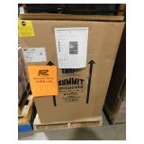 Summit Appliance 24 in. Single Gas Wall Oven in Black