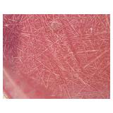 Set of 2 Vintage Krueger  Fiberglass Chairs in Good Condition seats will need to be attached to base