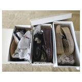 Lot of 3 Pair of New with Box Minnetonka Moccasins Various Sizes