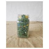 Jar Of Vintage Marbles