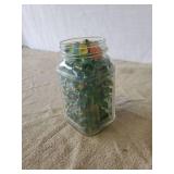 Jar Of Vintage Marbles