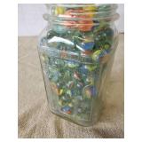 Jar Of Vintage Marbles