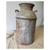 RARE Vintage New England Dairies Milk Can