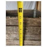 Vintage Fergus Wooden Bottle Crate and Vintage Sewing Box with Accessories