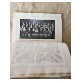 RARE Cool Vintage 1923 Fergus Falls Highschool year book and Early 20th Century OTC War Book