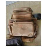 Lot of Carpenter Tool Bags of Various Styles