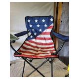 3 Folding Camp Chairs in good solid conditon