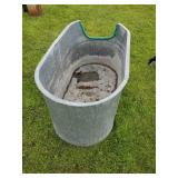 Large Cattle Trough Great for Garden  Holes in bottom for Drainage