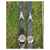 2 Pair Vintage HEAD Snow Skis  Great For Display