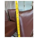 4 Bar Stools with Seat Covers Approx 31" Tall to Seat