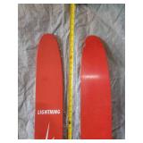 Lake Region Lightning Vintage Childrens Water Skis