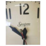 Vintage Sessions Wall Clock in Working condition