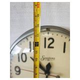 Vintage Sessions Wall Clock in Working condition