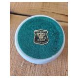 Various Vintage Papper Weights Golden Crown and others with Fenton Glass Bear