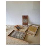 Vintage Washboards various styles and sizes