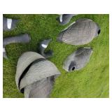 8 Large Canadian Geese Decoys or use for Displaly