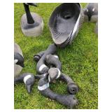 8 Large Canadian Geese Decoys or use for Displaly