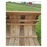 Vintage Mustang Glass Fused Toboggan