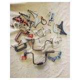 Various Tool Lot with Many different sized Edging Clamps