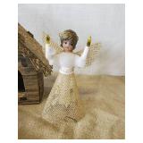 Vintage Christmas Lot, Manger Scene, Bulbs, Ornaments and much More