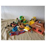 Vintage Toy Lot, McDonalds, Tonka, Fisher Price, CAT and More