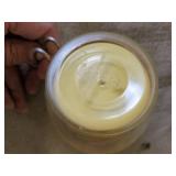 Vintage Ideal Café Grille Plates in original Box, and set of 4 Vintage West Bend Thermoserve Coffee Cups