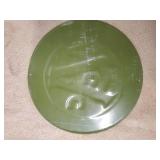 Vintage RARE Metal Embossed Associated General Contractors of America Sign