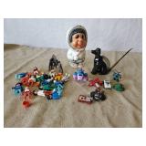 Vintage Lot of Figurines, RARE MINI Transformers, 1970