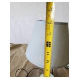 2 Vintage Glass and mirrors Desk Lamps both in working Condition