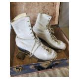 3 Pair of Vintage Rollerskates  2 with Cases