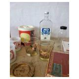 Misc Vintage Lot, Cigar Boxes, Fred Robers Honey Jar, Vintage Salt and Pepper, and More