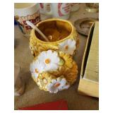 Misc Vintage Lot, Cigar Boxes, Fred Robers Honey Jar, Vintage Salt and Pepper, and More